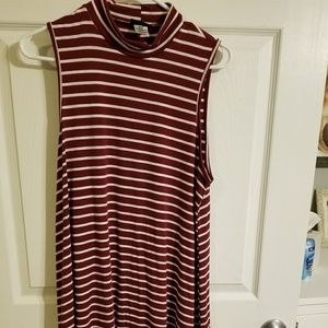 Sleeveless t-shirt dress